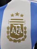 2024 Argentina Home Player Version Soccer Jersey #CA