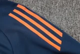 24-25 Man Utd Royal blue Half Pull Tracksuit (半拉链)