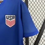 24-25 USA Away 1:1 Fans Soccer Jersey