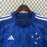 24-25 Cruzeiro Home 1:1 Fans Soccer Jersey