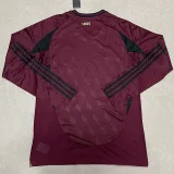 24-25 Belgium Home Long Sleeve Soccer Jersey (长袖)
