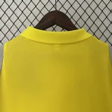 24-25 Flamengo Yellow Gray Polo Short Sleeve(有领)