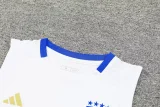 24-25 Italy White Tank top and shorts suit