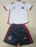 24-25 Flamengo Away Kids Soccer Jersey