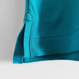 2021 Brazil Lake Blue Stand Colla Polo Short Sleeve (立领)