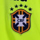 2020 Brazil Fluorescent Green Training shirts