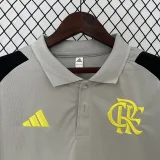 24-25 Flamengo Gray Polo Short Sleeve(有领)