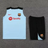 24-25 BAR Light blue Tank top and shorts suit