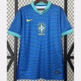 24-25 Brazil Away 1:1 Fans Soccer Jersey