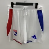 24-25 Lyon Home Player Version Shorts Pants (球员短裤)