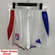 24-25 Lyon Home Player Version Shorts Pants (球员短裤)