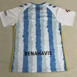 24-25 Malaga Home Fans Soccer Jersey