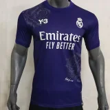 23-24 RMA Y-3 Purple Fans Soccer Jersey (胶标)