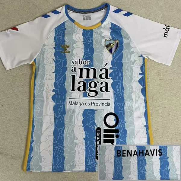 24-25 Malaga Home Fans Soccer Jersey
