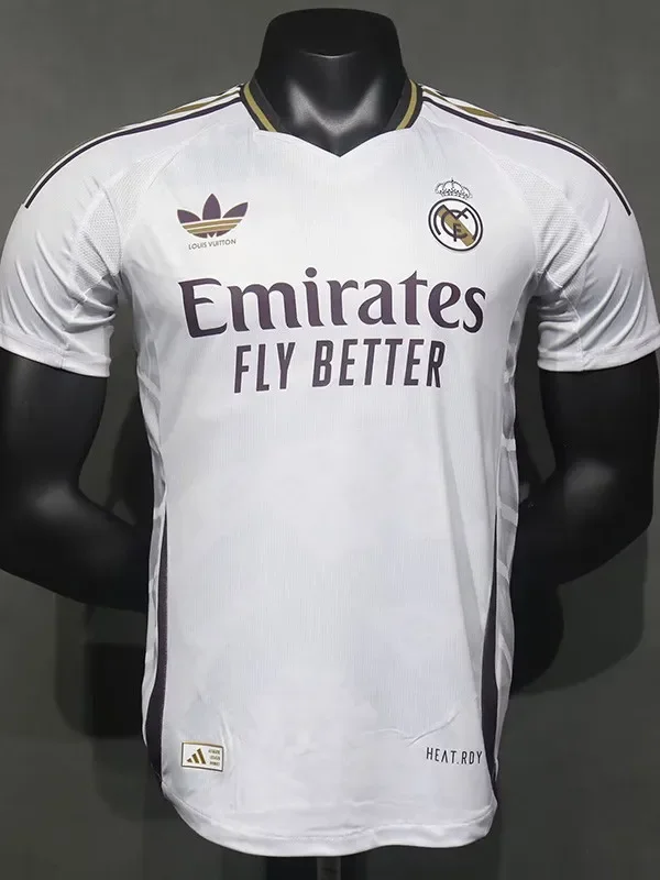 24-25 RMA White Special Edition Player Version Soccer Jersey