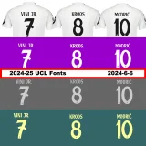 24-25 RMA White Special Edition Player Version Soccer Jersey