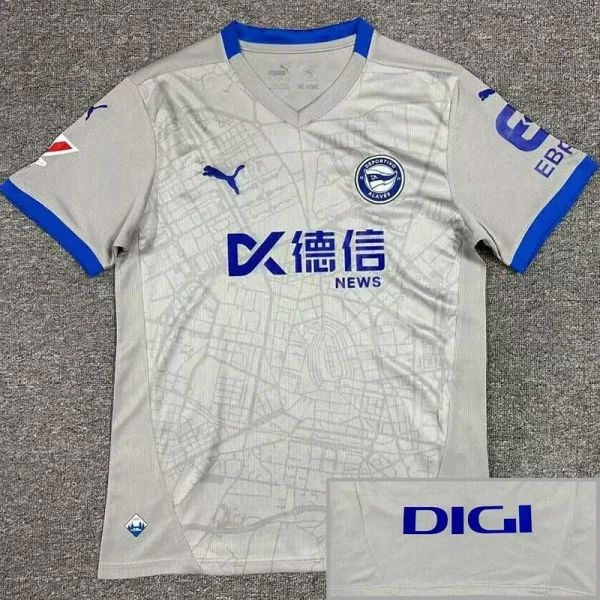 24-25 Alaves Away Fans Soccer Jersey