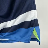22-23 TIMBERWOLVES Dark blue Away Top Quality NBA Pants