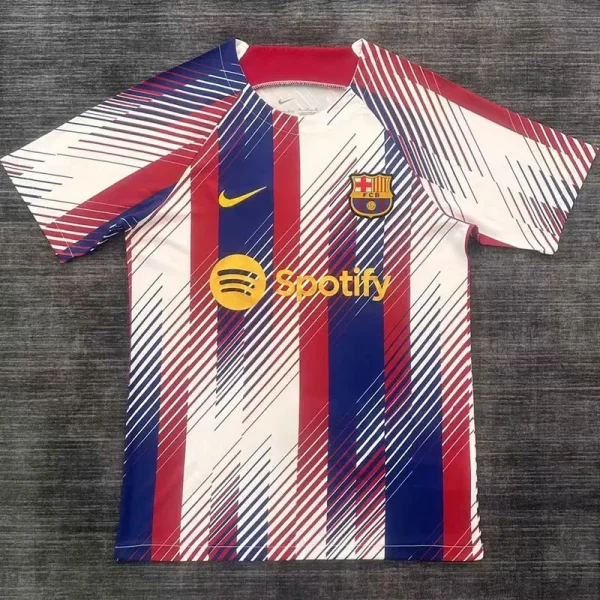 23-24 BAR Blue Red White Training shirts