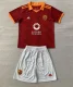 23-24 Roma Fourth Kids Soccer Jersey