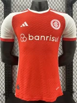24-25 Internacional Home Player Version Soccer Jersey