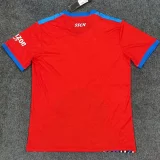 21-22 Napoli Commemorative Edition Orange Red Fans Soccer Jersey