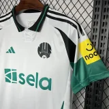 24-25 Newcastle White Fans Soccer Jersey