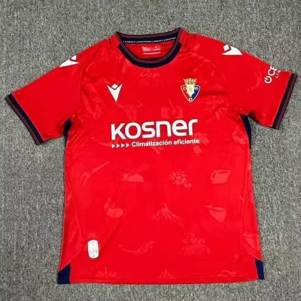 24-25 Osasuna Home Fans Soccer Jersey
