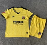 24-25 Villarreal Home Kids Soccer Jersey