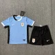 24-25 Uruguay Home Kids Soccer Jersey