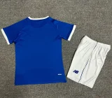 24-25 Cardiff City Home Kids Soccer Jersey