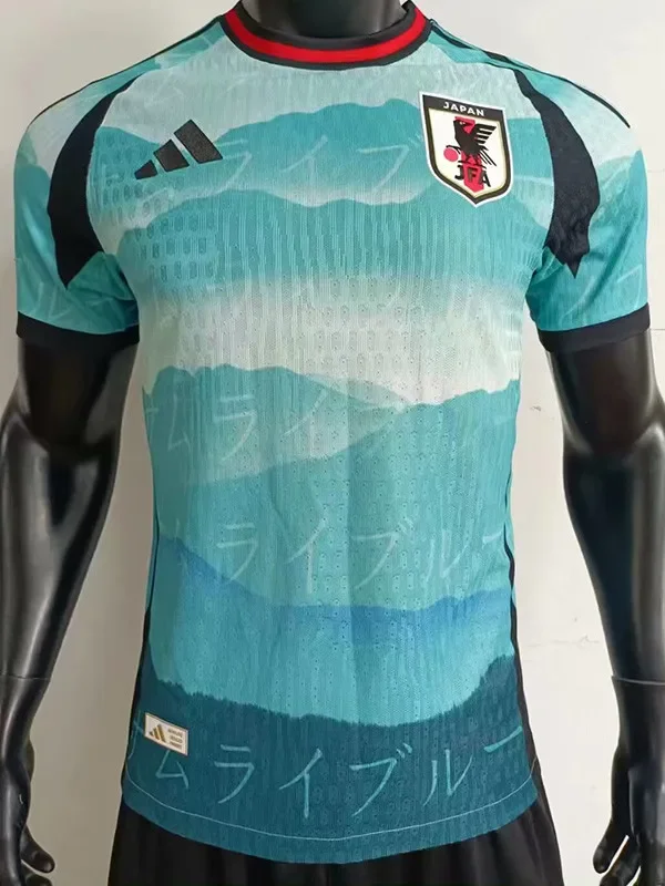 2024 Japan Lake Blue Special Edition Player Version Soccer Jersey 经典款3