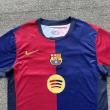 24-25 BAR Home Fans Soccer Jersey #Only Have AD Logo (胸前不带字)