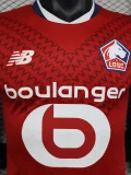24-25 Lille Home Player Version Soccer Jersey