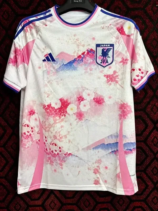 2024 Japan Pink White Special Edition Fans Soccer Jersey *樱花剑