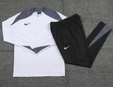 2024 NK White Kids Half Pull Tracksuit (童装)(半拉链)