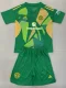 24-25 Man Utd Green GoalKeeper Kids Soccer Jersey
