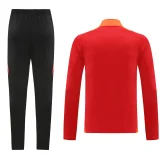 24-25 Bayern Red Jacket Tracksuit #02