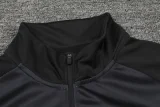 2024 NK Black Half Pull Tracksuit (半拉链)