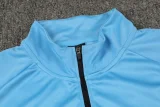 2024 NK Blue Half Pull Tracksuit (半拉链)