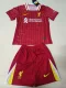 24-25 LIV Home Kids Soccer Jersey (带广告)