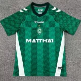 24-25 Werder Bremen Home Fans Soccer Jersey
