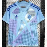24-25 Spain Blue GoalKeeper Fans Soccer Jersey