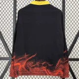 24-25 Man Utd Yellow & Red Double Sided Windbreaker (双面风衣)