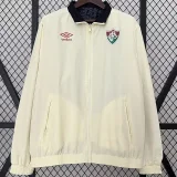 24-25 Fluminense khaki & Black Double Sided Windbreaker (双面风衣)