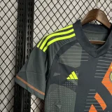 24-25 Germany Black GoalKeeper Fans Soccer Jersey (背后黑色)