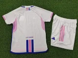 24-25 Algeria Pink White Special Edition Kids Player Version Soccer Jersey (球员童装)