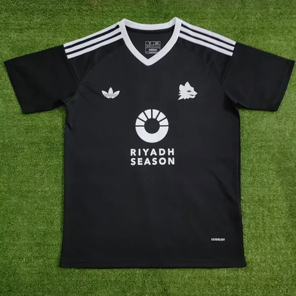 24-25 Roma Black Training Shirts