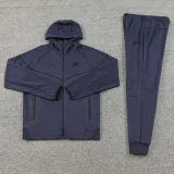 2024 Nk Royal blue Hoodie Jacket Tracksuit #NM07(宝蓝色)