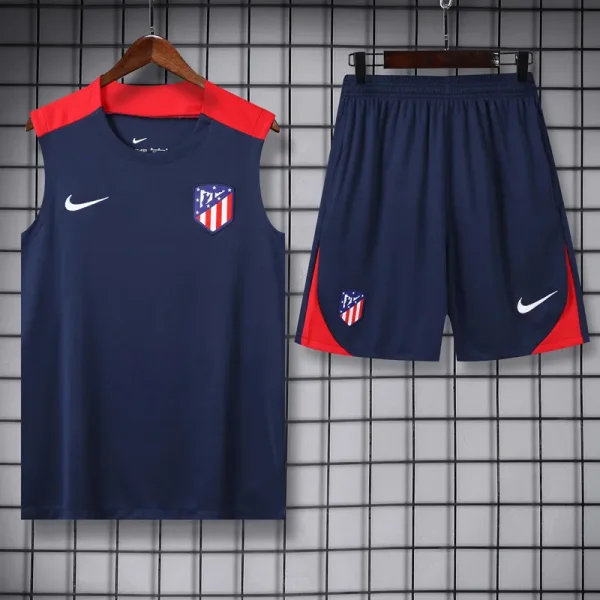 24-25 ATM Dark blue Tank top and shorts suit